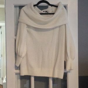 Extremely cozy white sweater